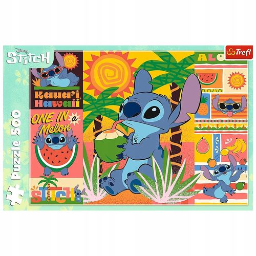 puzzle 500 holidays with stitch 37483 na Arena.pl
