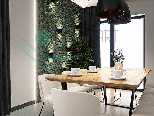 Dekoracyjne Panele Ścienne 60x60 - HEXAGON na Arena.pl