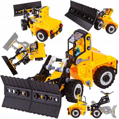 MEGA ZESTAW Klocki Konstrukcyjne do SKRĘCANIA dla Dzieci Narzędzia 223 el. na Arena.pl