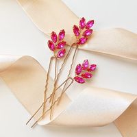 RÓŻOWE szpilki kokówki wsuwki do włosów komplet złotych ozdób do fryzury