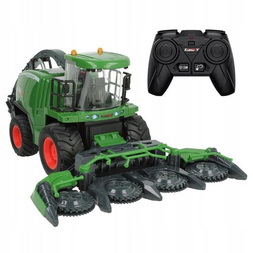 Zdalnie Sterowany Kombajn Ruchome Elementy Świeci DYM Prezent dla 5 6 Latka na Arena.pl