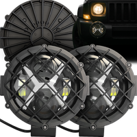 2X LAMPA LED HALOGEN DODATKOWE OŚWIETLENIE OFF ROAD 12V SZPERACZ REFLEKTOR