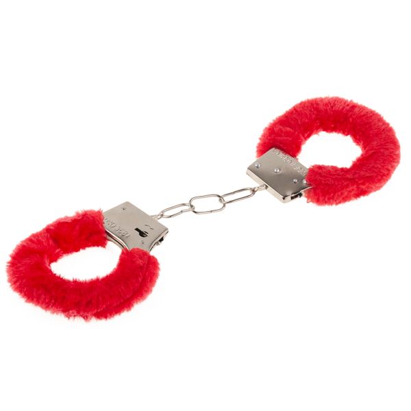 Metalowe Kajdanki Z Extra Grubym Futrem Kolory zdjęcie 12