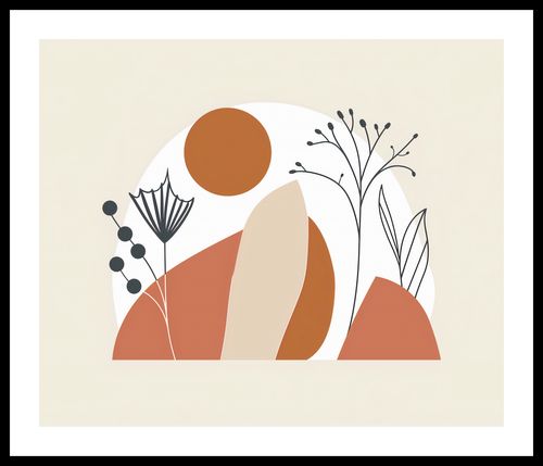 Plakat 60x50cm Organiczny Splot na Arena.pl