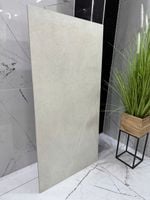 JASNY kremowy gres marmuropodobny 120X60 z żyłkami struktura KAMIENIA