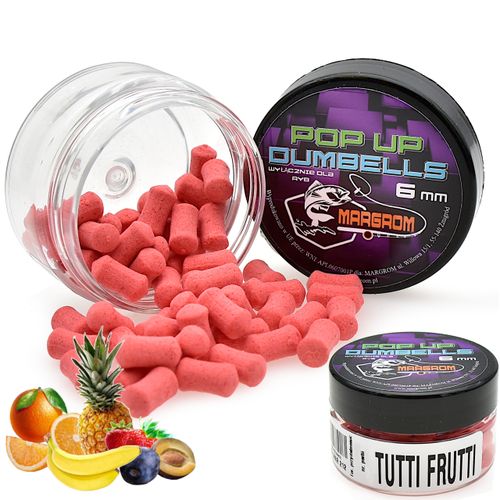 Dumbells POP UP 6 mm Margrom TUTTI FRUTTI przynęta Method Feeder na Arena.pl