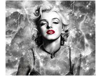 60X50CM MARYLIN MONROE ELEKTRYZUJE OBRAZ ŚCIAN DREWNIANE