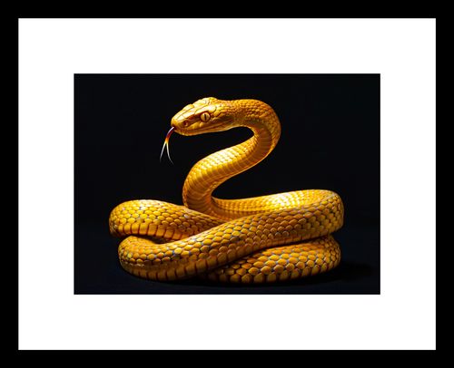 Plakat 18x13cm Złoty Wąż na Arena.pl