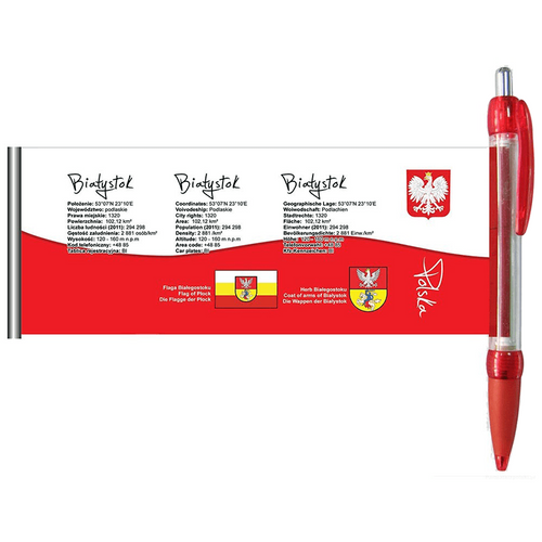 Długopis rozwijany Białystok na Arena.pl