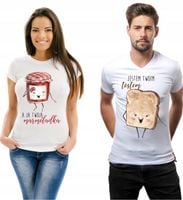 Koszulki z nadrukiem dla Par Prezent Mąż Żona