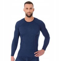 Męska KOSZULKA TERMOAKTYWNA BRUBECK ACTIVE WOOL MERINO z długim