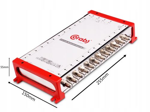 MULTISWITCH SMART LINE 5/24 CORAB TV SAT DVB-S2 na Arena.pl