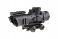 2X Luneta celownicza Theta Rhino 4x32 optyka do wiatrówki ASG szyna RIS 22m