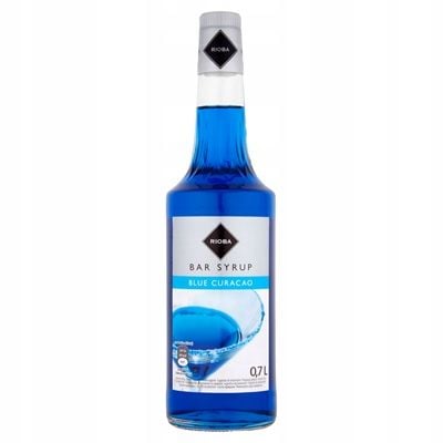 Syrop barmański do drinków 0.7l BLUE CURACAO zdjęcie 1