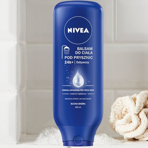 Odżywczy balsam do ciała pod prysznic NIVEA 400ml na Arena.pl