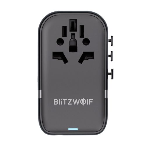 Adapter Podróżny 5w1 Blitzwolf BW-TA2 2xUSB PD + 2xC QC + C GaN 100W na Arena.pl