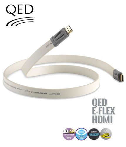 Kabel HDMI HIGHSPEED QED E-FLEX QE7402 - 2m Kolor - 2m na Arena.pl