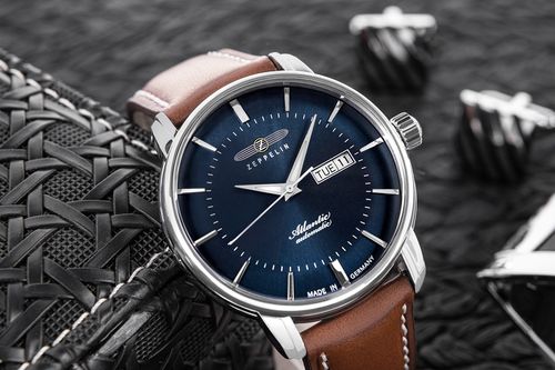 zegarek męski zeppelin atlantic automatic 8466-3 + box na Arena.pl