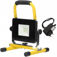 HALOGEN PRZENOŚNY AKUMULATOROWY LAMPA LED 20W IP65