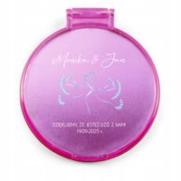 LUSTERKO podziękowania dla gości na ŚLUB WESELE nadruk UV duży wybór wzorów