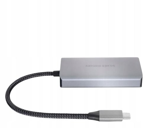 Adapter USB-C - 2x HDMI Silver Monkey 4K60Hz, USB-A, PD 100W na Arena.pl