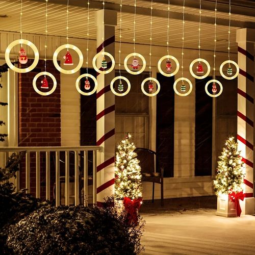 Światło Okien Świąteczne Pętle Świąteczne Oświetlenie Drzewa Świątecznego na Arena.pl