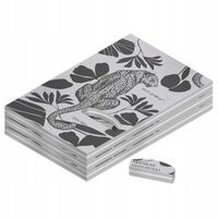 Mini Polerki do Paznokci Półksiężyc Lampart 100/180 Aba Group 48 sztuk