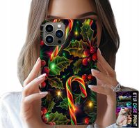 ETUI DO IPHONE 13 PRO MAX - LASKA CUKROWA, JEMIOŁA, CHOINKA + SZKŁO