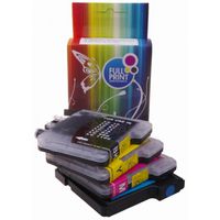 Zestaw tuszów LC-980 Niebieski/Purpurowy/Żółty/Czarny