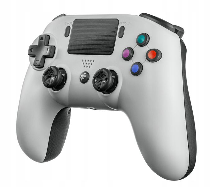 kontroler do ps4/pc pad flashfire bluetooth p201w - biały zdjęcie 1
