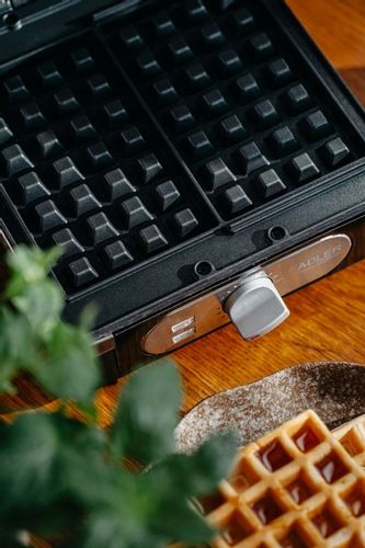 DUŻA SOLIDNA GOFROWNICA 2000W XXL 2 CHRUPIĄCE PUSZYSTE GOFRY DUŻY OPIEKACZ na Arena.pl