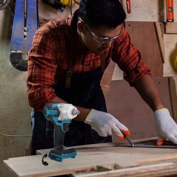 KLUCZ UDAROWY AKUMULATOROWY BEZSZCZOTKOWY DO MAKITA 18V 650NM 1/2'' 5500mAh zdjęcie 11