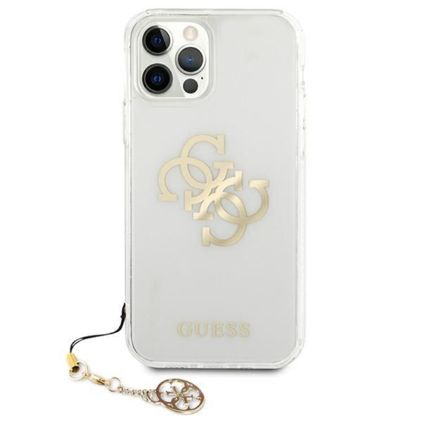 Etui do iPhone 12 / 12 Pro, Case, Guess 4G Charm na Arena.pl