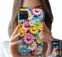 ETUI DO SAMSUNG A12 / M12 - KOLOROWE KWIATKI, STOKROTKI FUTERAŁ CASE