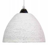 Lampa wisząca żyrandol Candellux BRAID biała