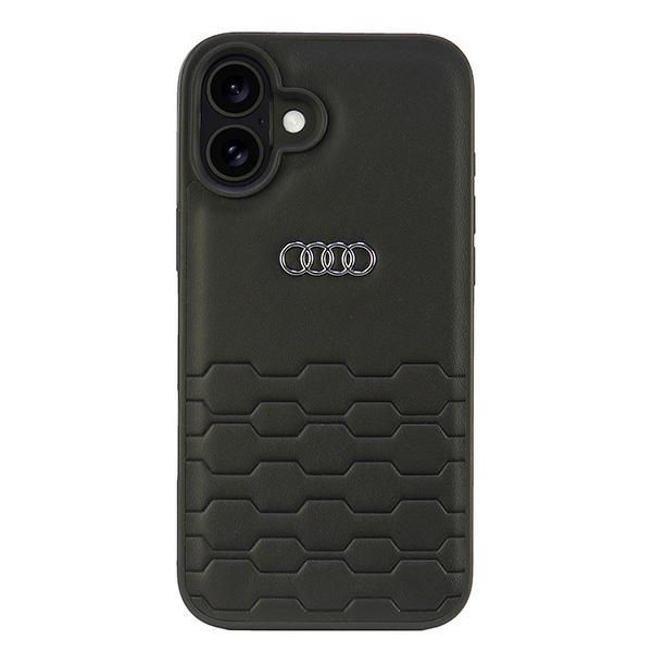 Etui Audi do iPhone 16 Plus, Czarny zdjęcie 1