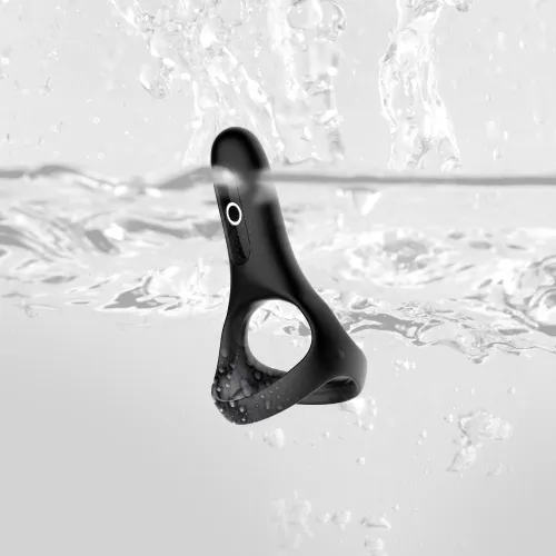 magic motion rise black - inteligentny pierścień wibrujący, czarny na Arena.pl