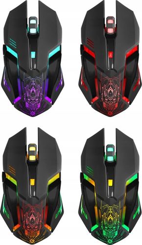 Myszka Gamingowa Mysz Dla Graczy Bezprzewodowa LED Defender Trigger 3200DPI na Arena.pl