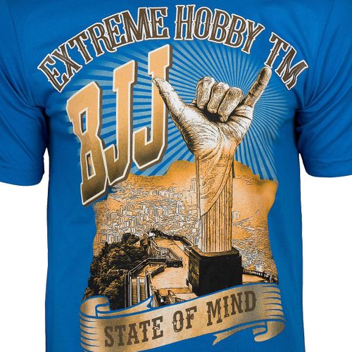 T-shirt BJJ NIEBIESKI L na Arena.pl