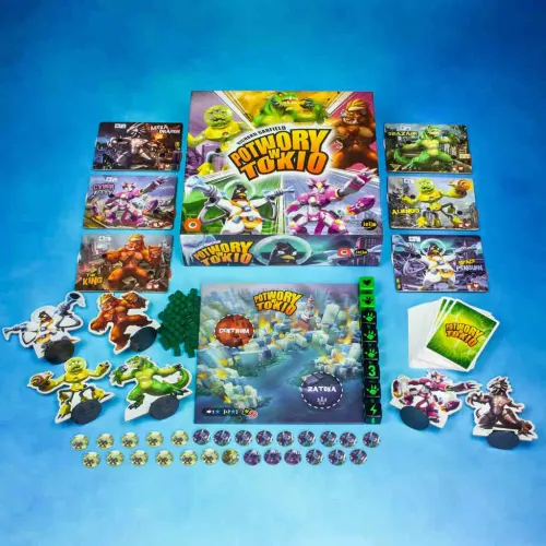 Nieprzewidywalna gra planszowa pełna walk i zwrotów akcji - Potwory w Tokio na Arena.pl