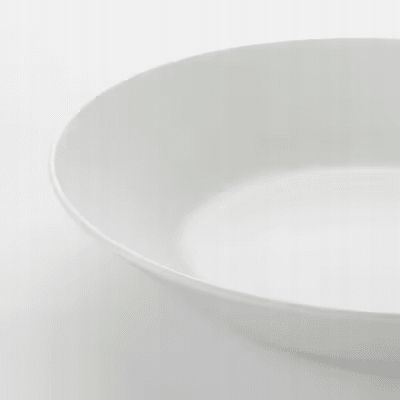 12 szt IKEA ZESTAW TALERZY OFTAST obiadowe głębokie białe 20 cm na Arena.pl