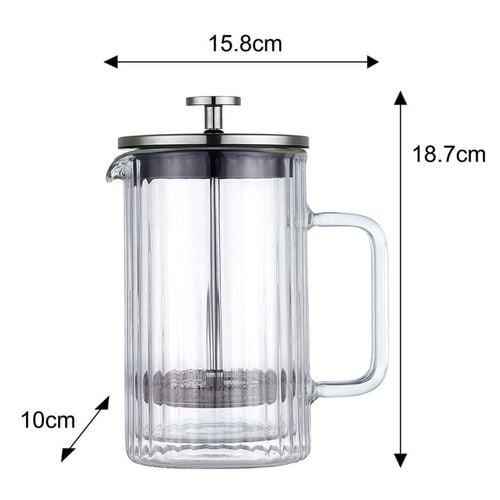 zaparzacz tłokowy do kawy/herbaty termiczny 600ml klausberg kb-7757 na Arena.pl