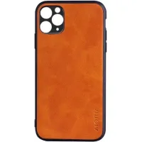 Etui AIORIA Vintage LEATHER do iPhone 11 Pro Max pomarańczowy
