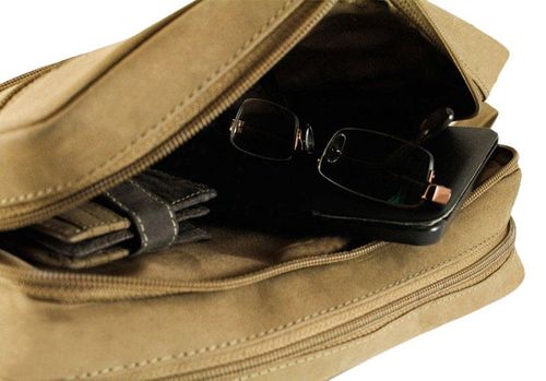 skórzana, męska saszetka do ręki - always wild na Arena.pl