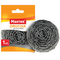 DRUCIAK METALOWY ZMYWAK CZYŚCICK KUCHENNY MYJKA DRUCIAK NIERDZEWNY MINI