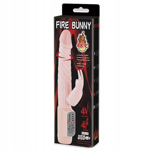Podgrzewany wibrator FIRE BUNNY na Arena.pl