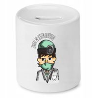 Skarbonka Dla Dentysty Zaufaj Mi Jestem Prezent Z Nadrukiem Ze Zdjęciem