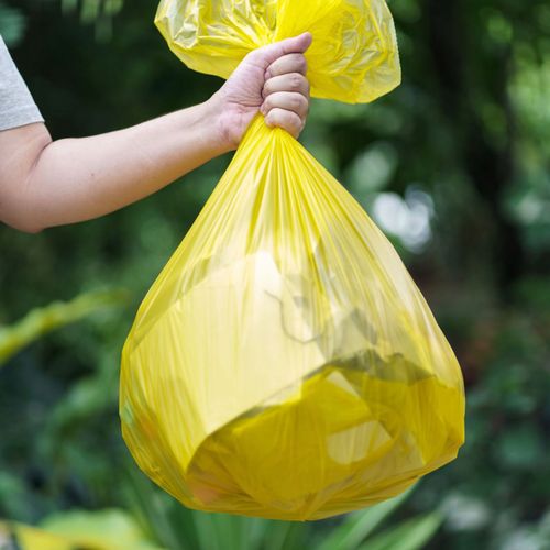 WORKI NA ŚMIECI 35L 15SZT ZÓŁTE DO SEGREGACJI NA ODPADY WYTRZYMAŁE na Arena.pl
