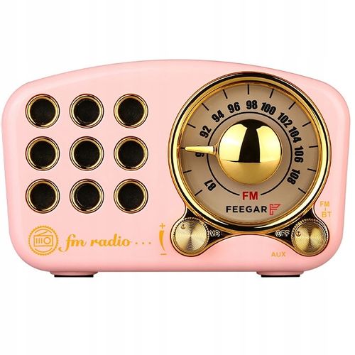 Feegar Retro Radio Fm Kuchenne Bluetooth Vintage na Arena.pl