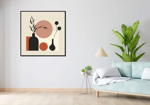 Plakat 100x100cm Stół Roślin na Arena.pl